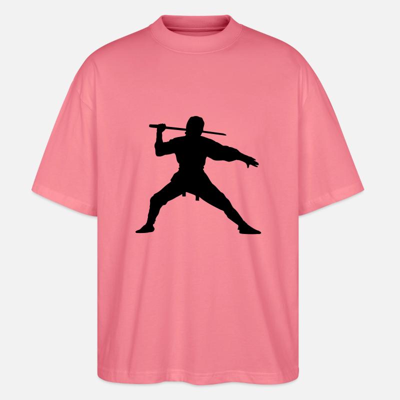 Ninja - Stanley/Stella Oversized Unisex Bio T-Shirt Blaster 2.0 - Pink 