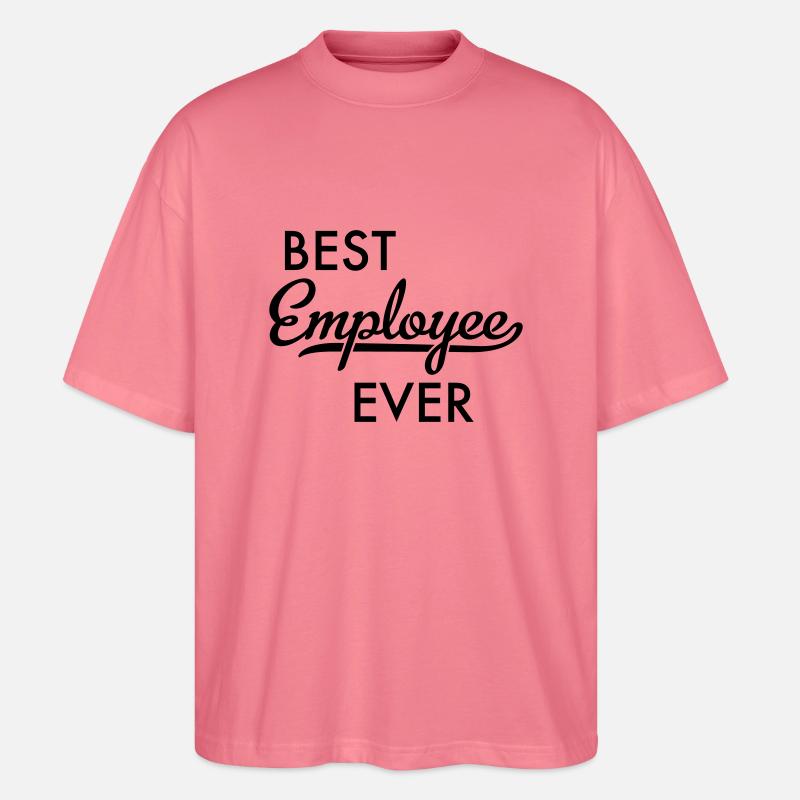Mitarbeiter - Stanley/Stella Oversized Unisex Bio T-Shirt Blaster 2.0 - Pink 