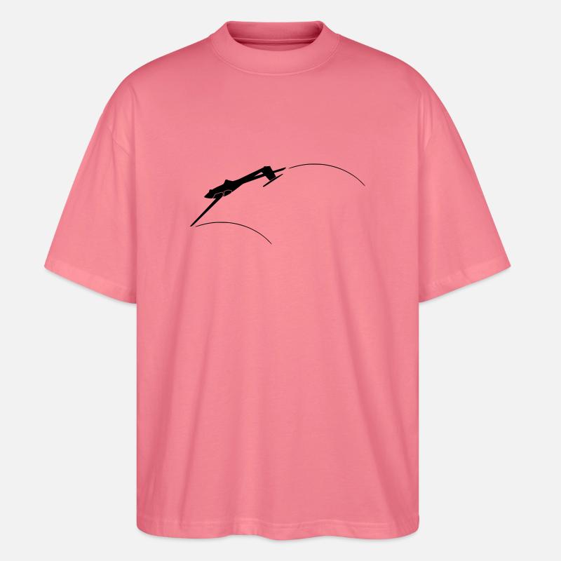 ASK 21 Kunstflug - Stanley/Stella Oversized Unisex Bio T-Shirt Blaster 2.0 - Pink 