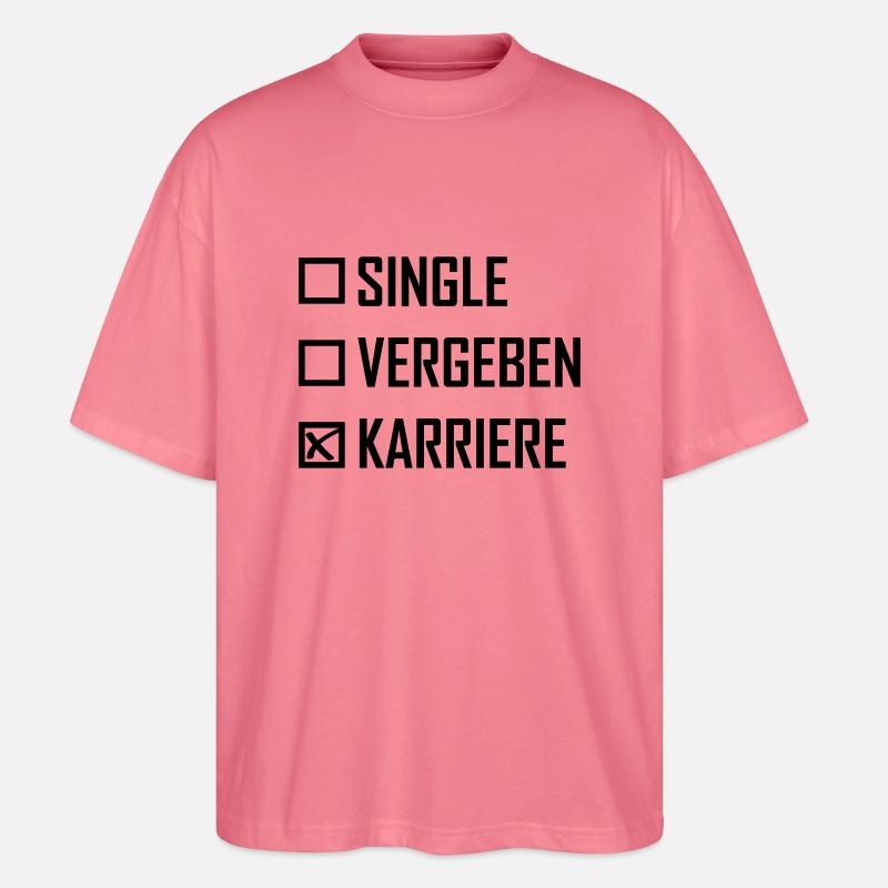 karriere - Stanley/Stella Oversized Unisex Bio T-Shirt Blaster 2.0 - Pink 