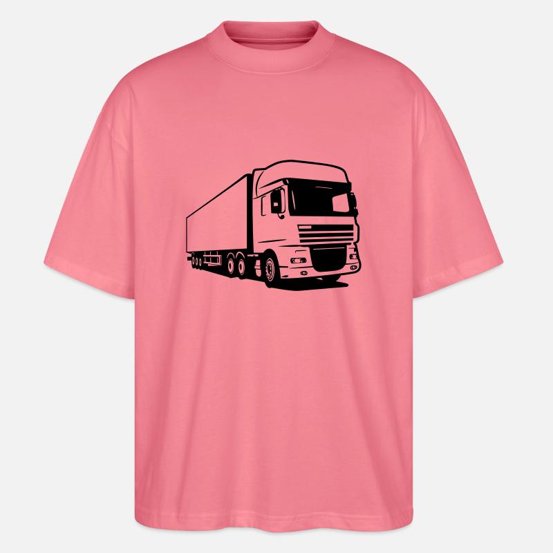 Robot de camion camion - T-shirt bio Blaster 2.0 coupe oversize Stanley/Stella Unisexe - rose