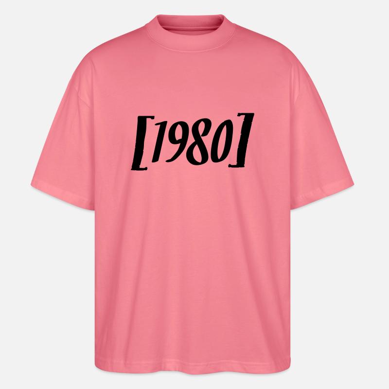 1980 - Stanley/Stella Oversized Unisex Bio T-Shirt Blaster 2.0 - Pink 