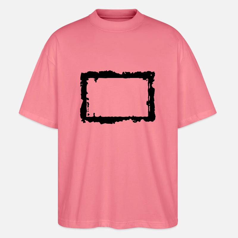 frame_4_vec_1 fr - T-shirt bio Blaster 2.0 coupe oversize Stanley/Stella Unisexe - rose 