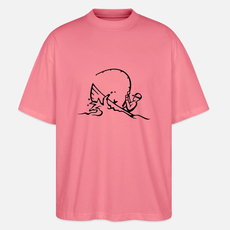 drill_it - Stanley/Stella Oversized Unisex Bio T-Shirt Blaster 2.0 - Pink 