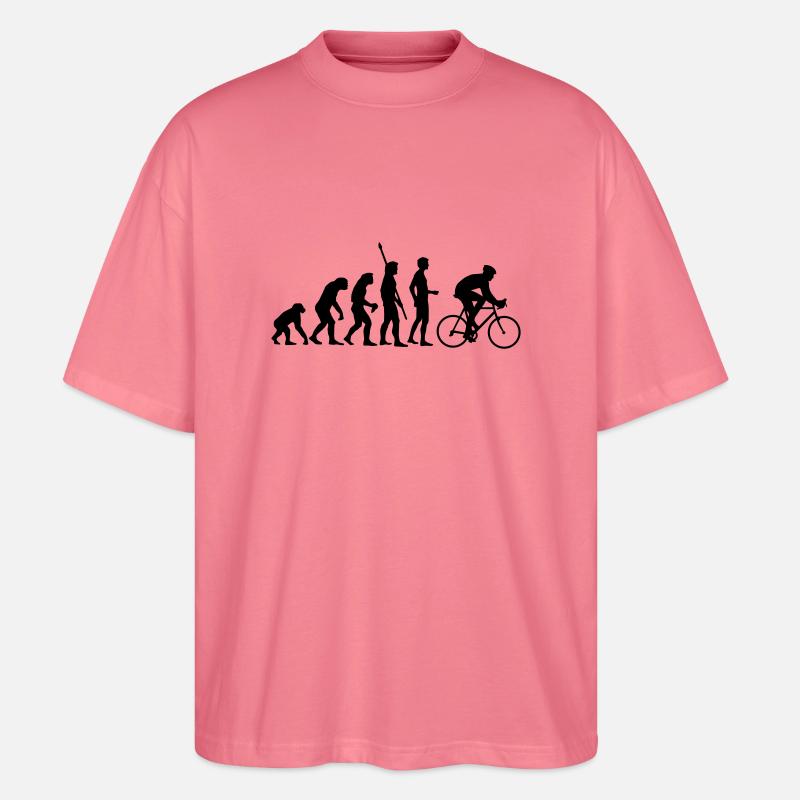 evolution_radfahrer - T-shirt bio Blaster 2.0 coupe oversize Stanley/Stella Unisexe - rose 