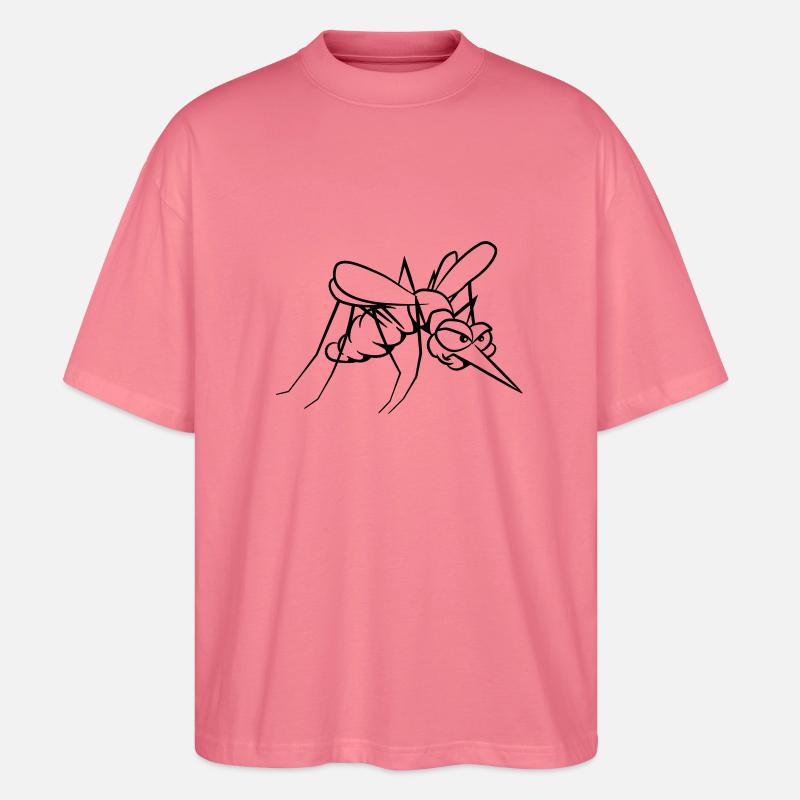 Mücke agro witzig - Stanley/Stella Oversized Unisex Bio T-Shirt Blaster 2.0 - Pink 