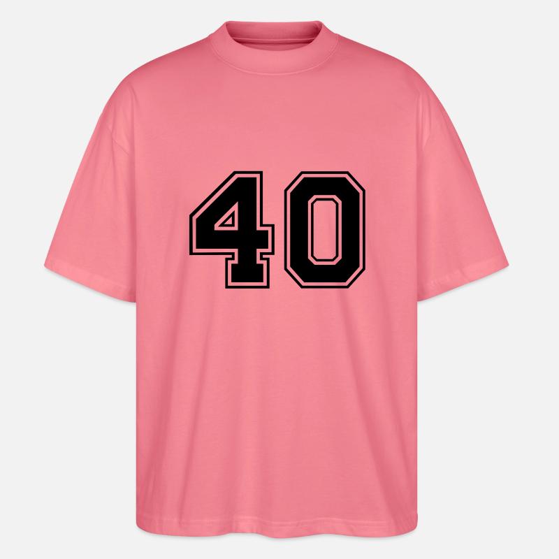 40 - Stanley/Stella Oversized Unisex Bio T-Shirt Blaster 2.0 - Pink 