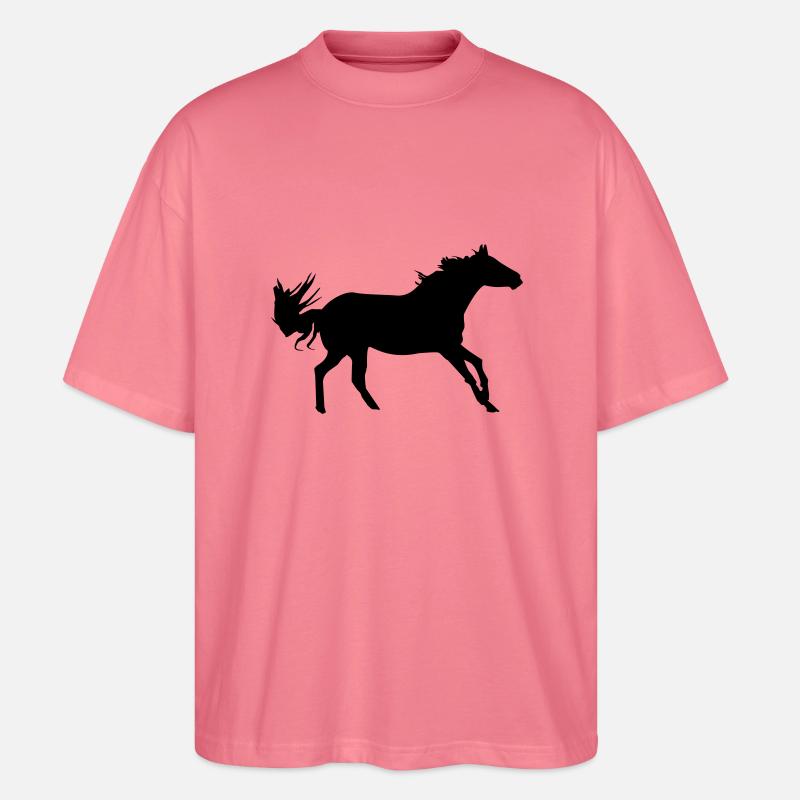 pferd - Stanley/Stella Oversized Unisex Bio T-Shirt Blaster 2.0 - Pink 