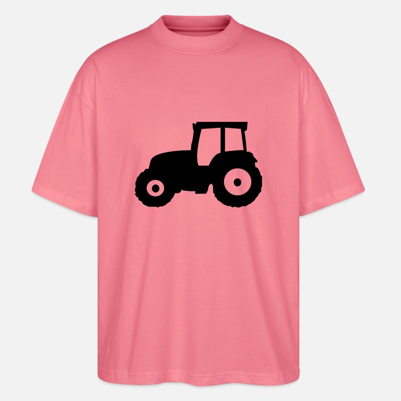 traktor - Stanley/Stella Oversized Unisex Bio T-Shirt Blaster 2.0 - Pink 