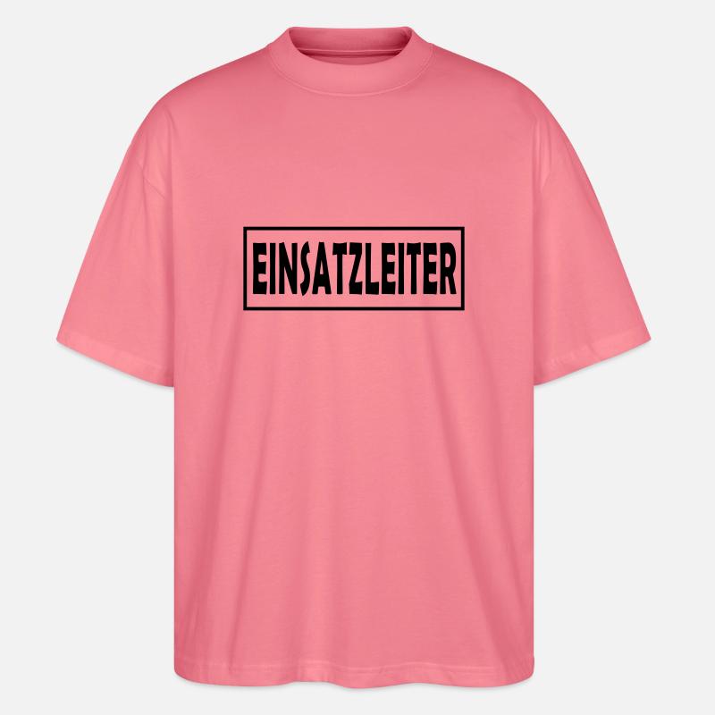 Directeur des opérations 01 - einfarb - T-shirt bio Blaster 2.0 coupe oversize Stanley/Stella Unisexe - rose 
