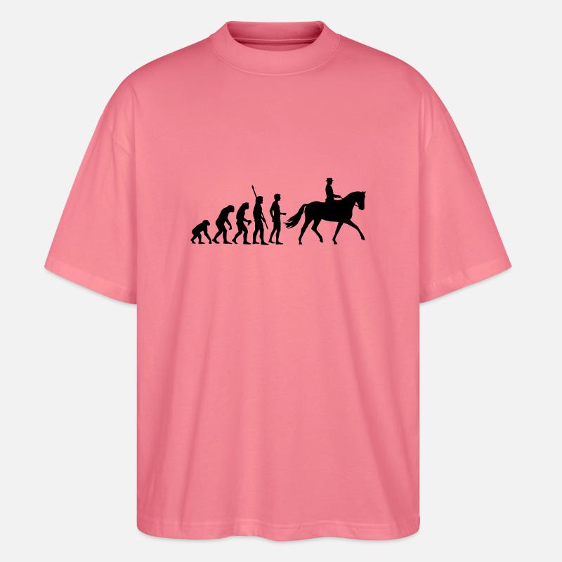 evolution_reiter - Stanley/Stella Oversized Unisex Bio T-Shirt Blaster 2.0 - Pink 