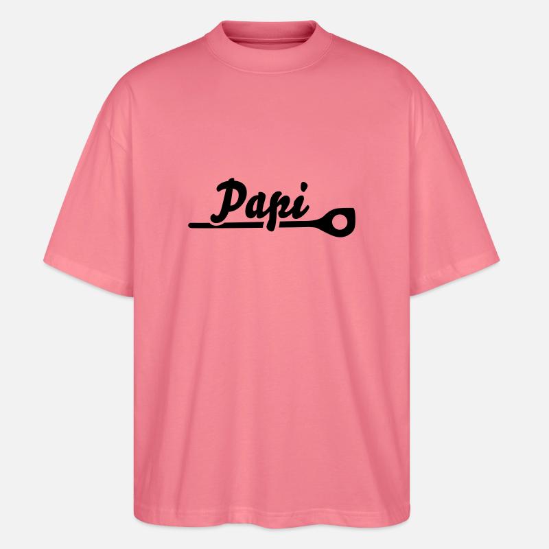 Papi - Stanley/Stella Oversized Unisex Bio T-Shirt Blaster 2.0 - Pink 