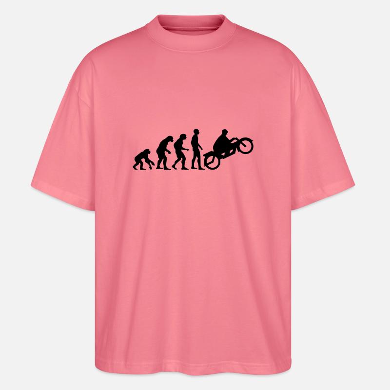 évolution du moteur 2 - T-shirt bio Blaster 2.0 coupe oversize Stanley/Stella Unisexe - rose 