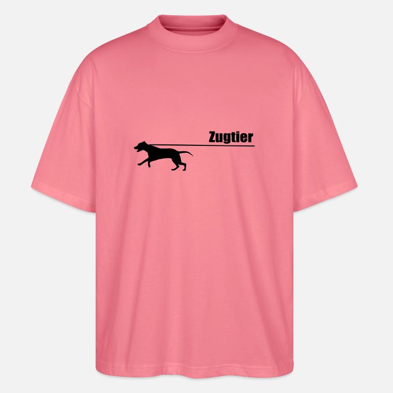 Zugtier - Stanley/Stella Oversized Unisex Bio T-Shirt Blaster 2.0 - Pink 