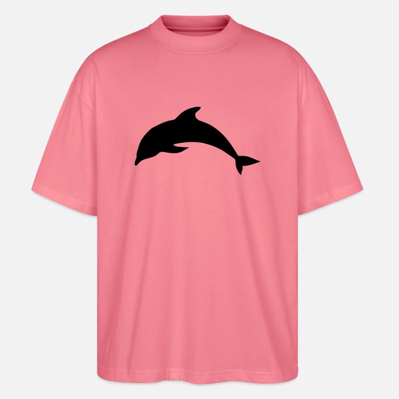 Delfin - Stanley/Stella Oversized Unisex Bio T-Shirt Blaster 2.0 - Pink 