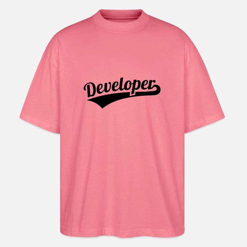 Entwickler - Stanley/Stella Oversized Unisex Bio T-Shirt Blaster 2.0 - Pink 