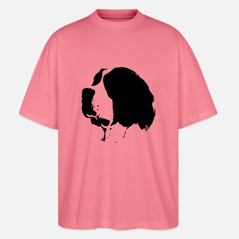 Sankt Bernhard - Stanley/Stella Oversized Unisex Bio T-Shirt Blaster 2.0 - Pink 