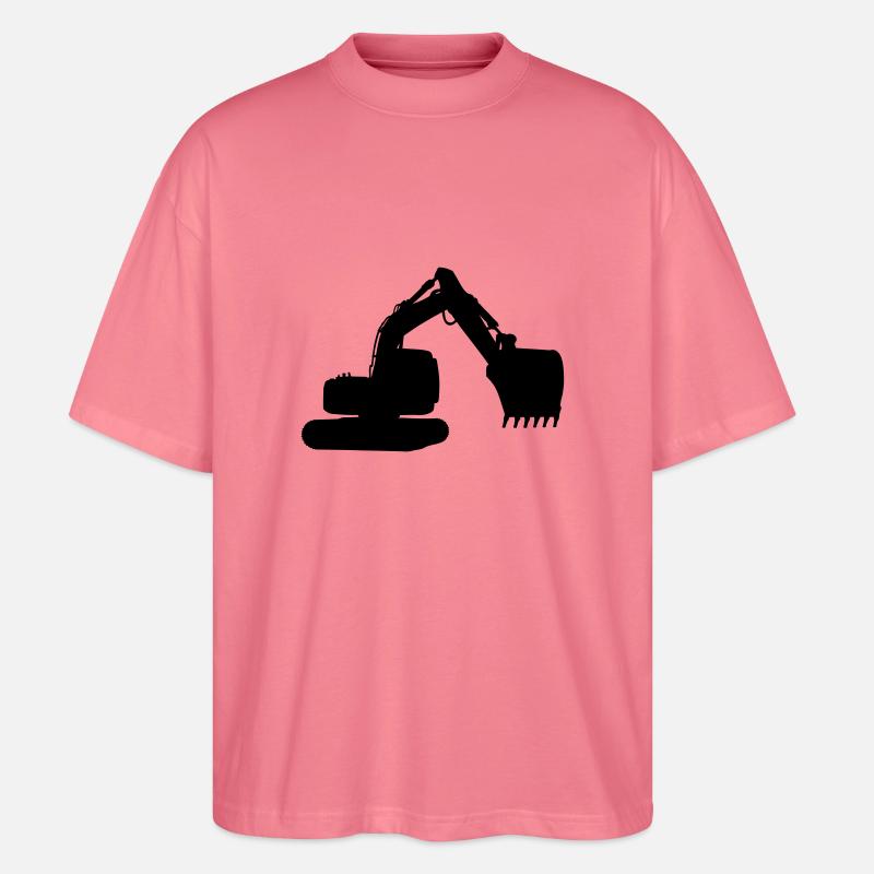 bagger - Stanley/Stella Oversized Unisex Bio T-Shirt Blaster 2.0 - Pink 
