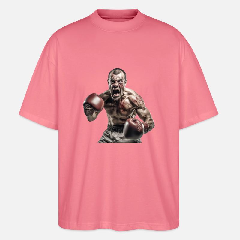 Boxer - Stanley/Stella Oversized Unisex Bio T-Shirt Blaster 2.0 - Pink 