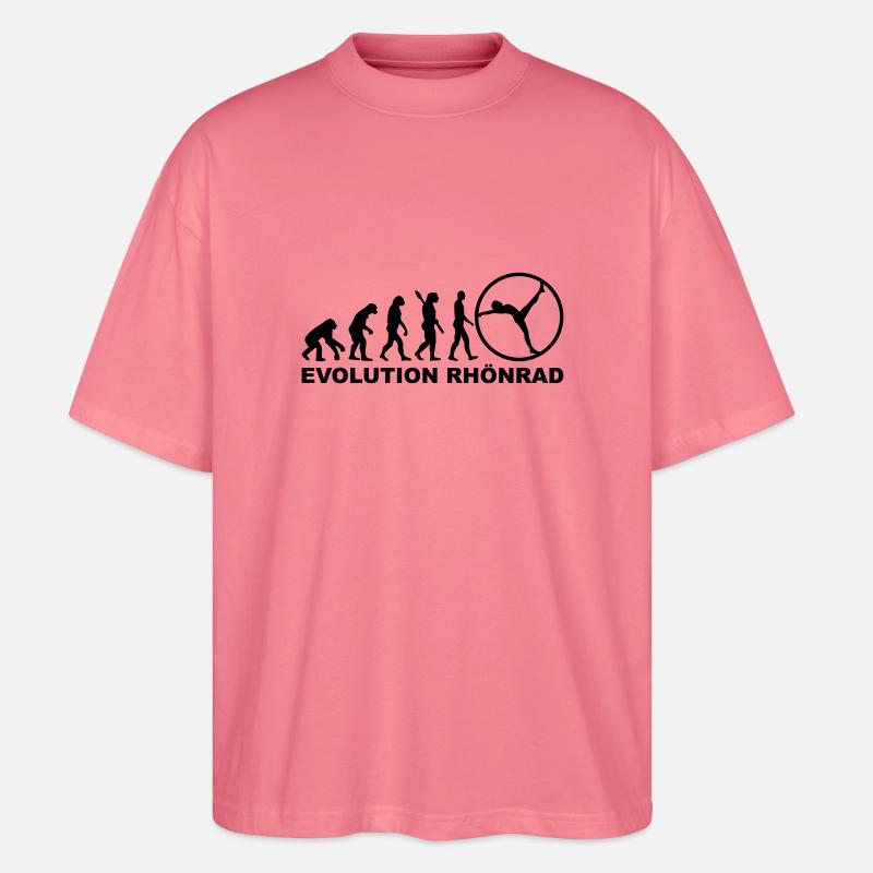 Evolution Rhönrad - T-shirt bio Blaster 2.0 coupe oversize Stanley/Stella Unisexe - rose 