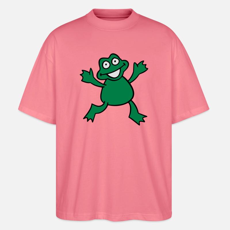Frosch - Stanley/Stella Oversized Unisex Bio T-Shirt Blaster 2.0 - Pink 