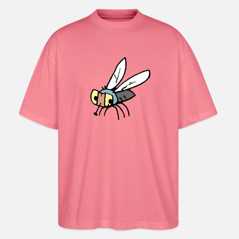 Fliege - Stanley/Stella Oversized Unisex Bio T-Shirt Blaster 2.0 - Pink 