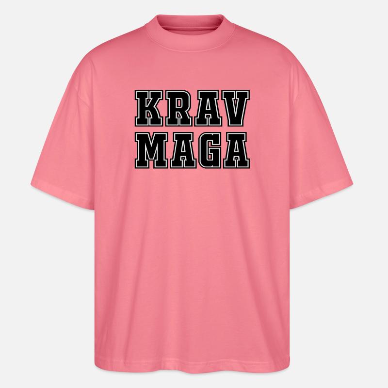 Krav - Stanley/Stella Oversized Unisex Bio T-Shirt Blaster 2.0 - Pink 