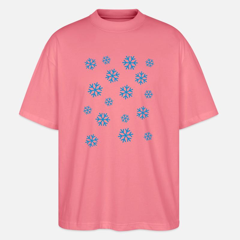 Snow - Stanley/Stella Oversized Unisex Bio T-Shirt Blaster 2.0 - Pink