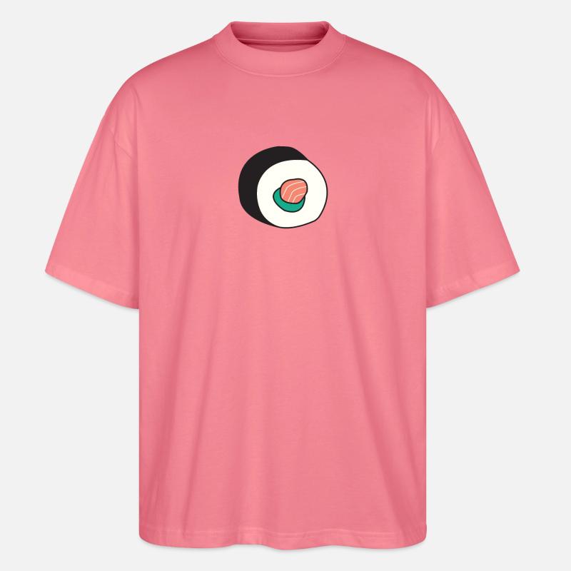 Maki roll - Stanley/Stella Oversized Unisex Bio T-Shirt Blaster 2.0 - Pink