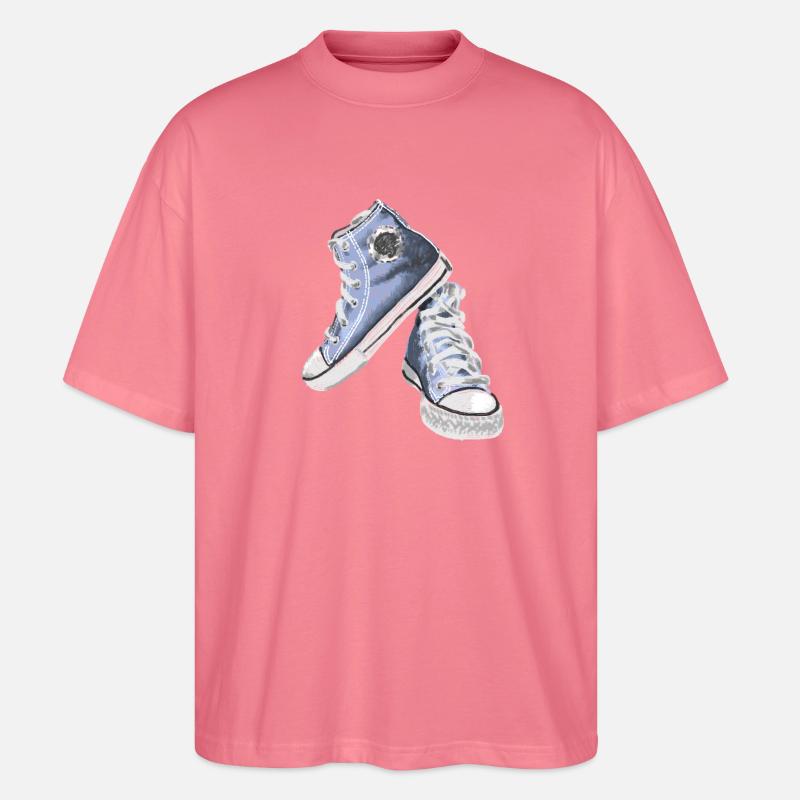 sneakers - Stanley/Stella Oversized Unisex Bio T-Shirt Blaster 2.0 - Pink 
