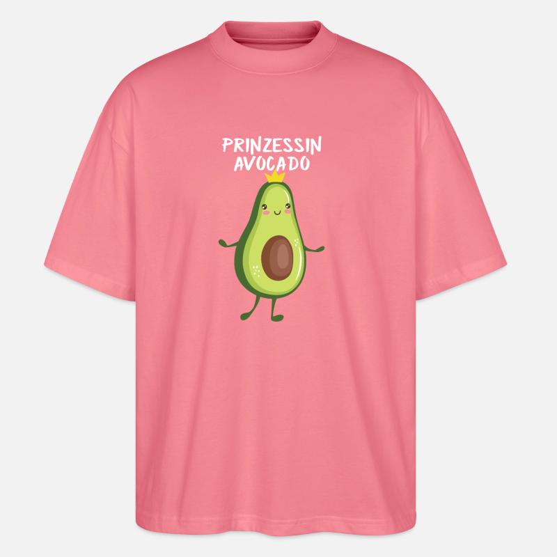 Prinzessin Avocado - Kinder Geschenk - Stanley/Stella Oversized Unisex Bio T-Shirt Blaster 2.0 - Pink 