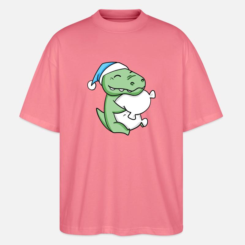 Bébé crocodile - T-shirt bio Blaster 2.0 coupe oversize Stanley/Stella Unisexe - rose