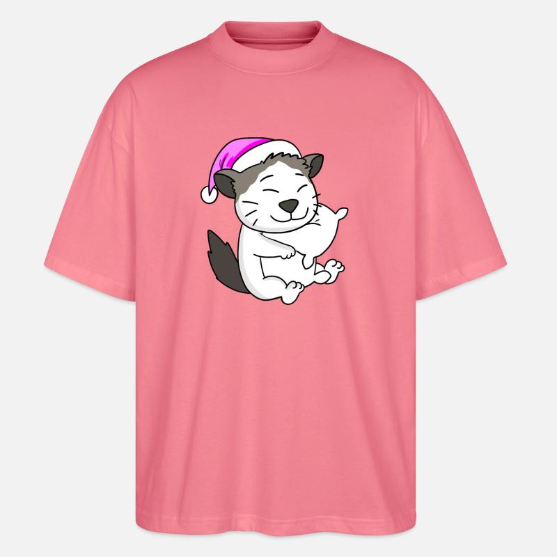 Chat race Ragdoll - T-shirt bio Blaster 2.0 coupe oversize Stanley/Stella Unisexe - rose