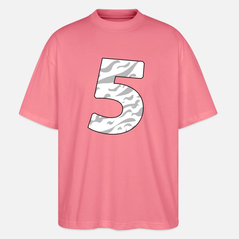 5 - Stanley/Stella Oversized Unisex Organic T-shirt Blaster 2.0 - pink joy 