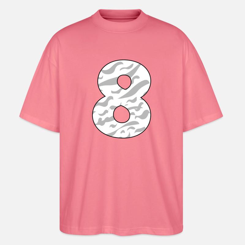 8 - Stanley/Stella Oversized Unisex Bio T-Shirt Blaster 2.0 - Pink 