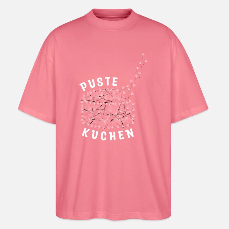 Pustekuchen - Pusteblume - Stanley/Stella Oversized Unisex Bio T-Shirt Blaster 2.0 - Pink 