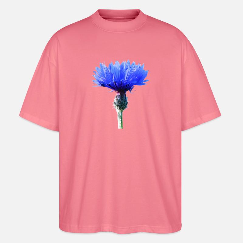 Cornflower - Stanley/Stella Oversized Unisex Organic T-shirt Blaster 2.0 - pink joy 