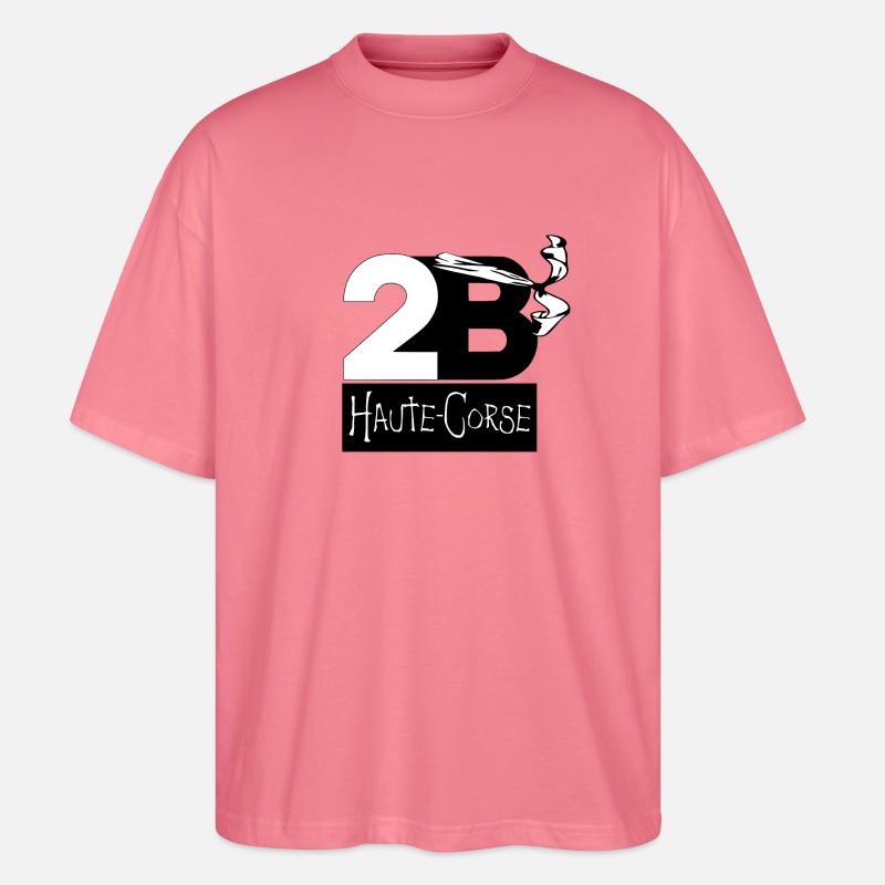Oberkorsika - Stanley/Stella Oversized Unisex Bio T-Shirt Blaster 2.0 - Pink 