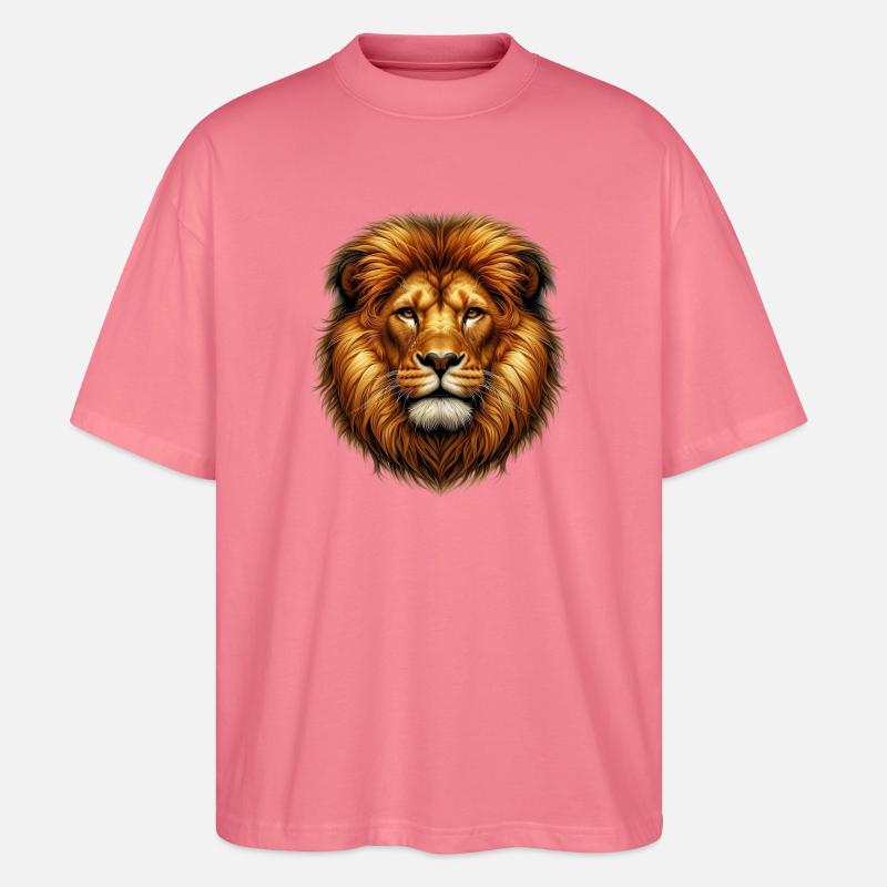 Löwe - Stanley/Stella Oversized Unisex Bio T-Shirt Blaster 2.0 - Pink 
