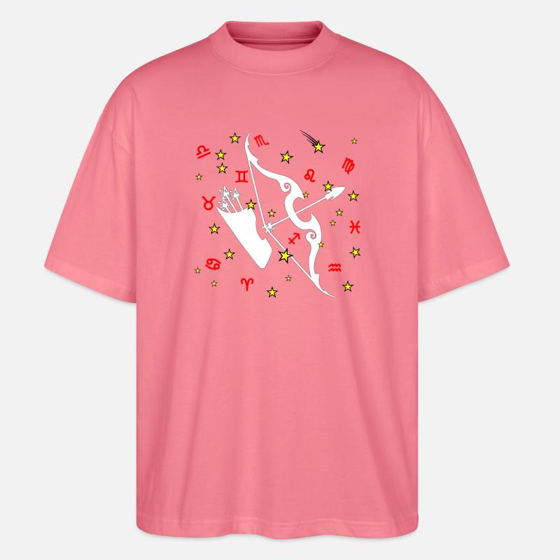 Schütze-Farbe - Stanley/Stella Oversized Unisex Bio T-Shirt Blaster 2.0 - Pink 