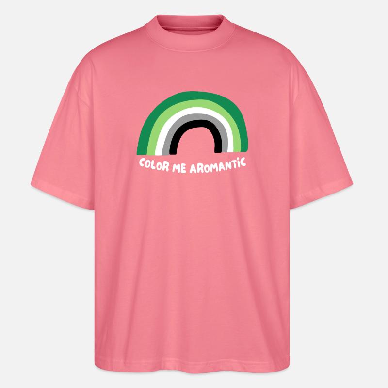 Malen Sie mich Aromantisch - Stanley/Stella Oversized Unisex Bio T-Shirt Blaster 2.0 - Pink 
