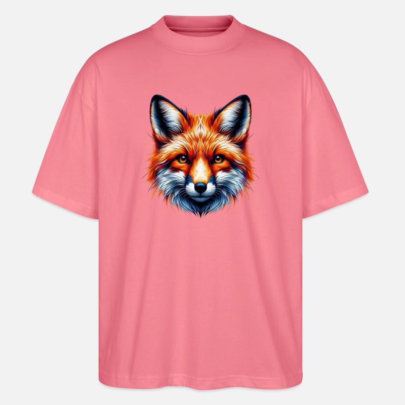 Fuchs - Stanley/Stella Oversized Unisex Bio T-Shirt Blaster 2.0 - Pink 