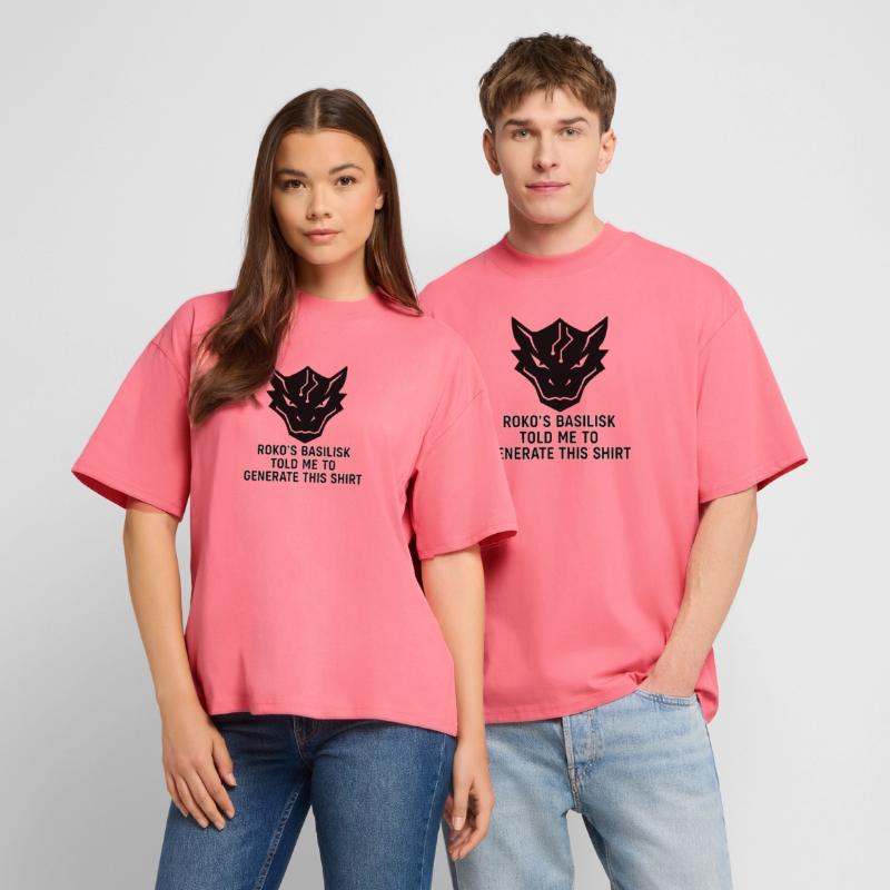 Généré par le Basilic T-shirt bio Blaster 2.0 coupe oversize Stanley/Stella Unisexe