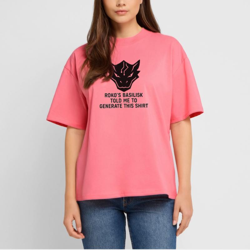 Généré par le Basilic T-shirt bio Blaster 2.0 coupe oversize Stanley/Stella Unisexe