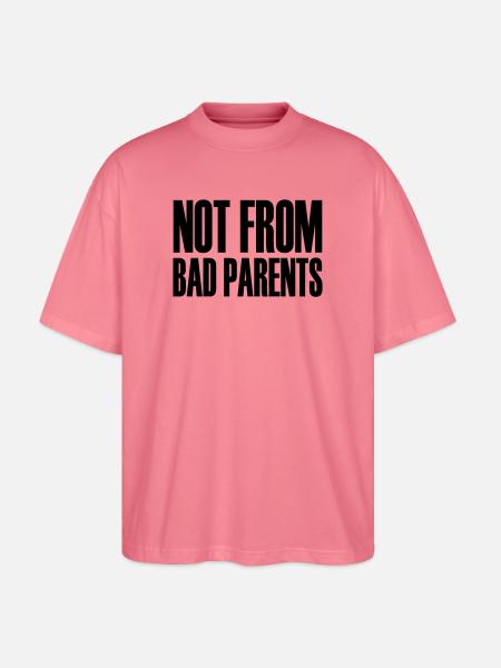 Nicht von schlechten Eltern - Stanley/Stella Oversized Unisex Bio T-Shirt Blaster 2.0 - Pink