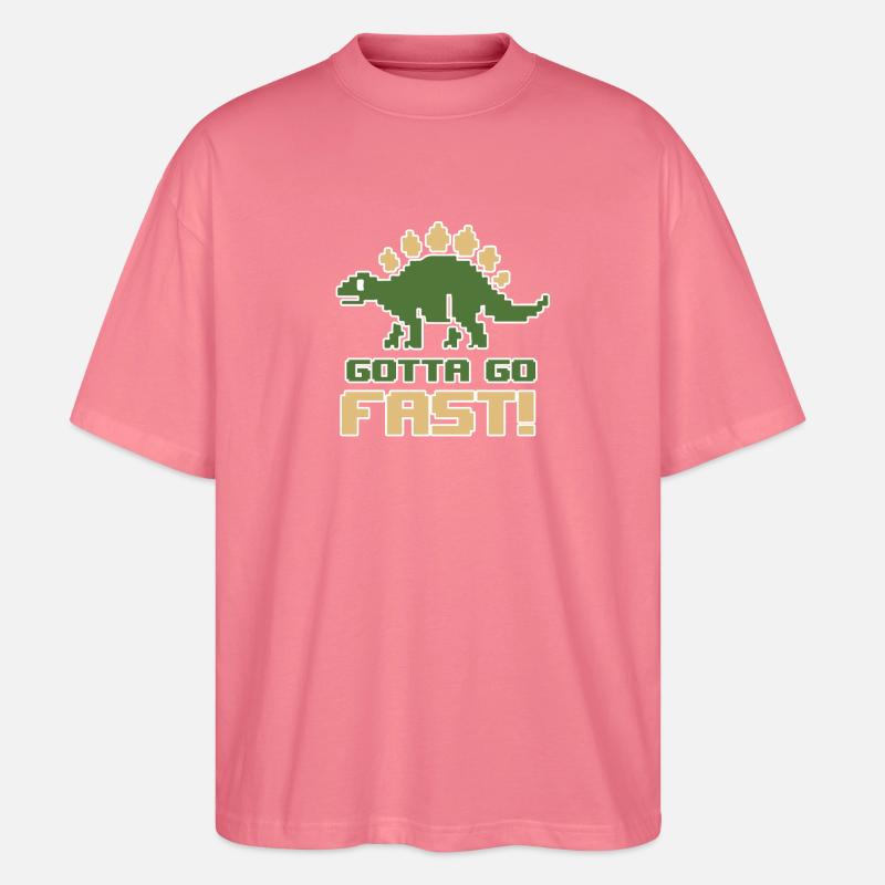 Es muss schnell gehen! - Stanley/Stella Oversized Unisex Bio T-Shirt Blaster 2.0 - Pink 
