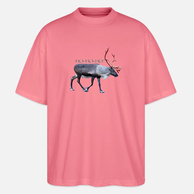 HOHOHO - Stanley/Stella Oversized Unisex Bio T-Shirt Blaster 2.0 - Pink 