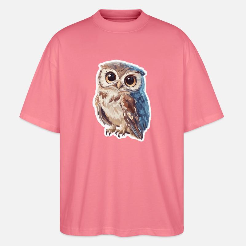 Eule - Stanley/Stella Oversized Unisex Bio T-Shirt Blaster 2.0 - Pink 