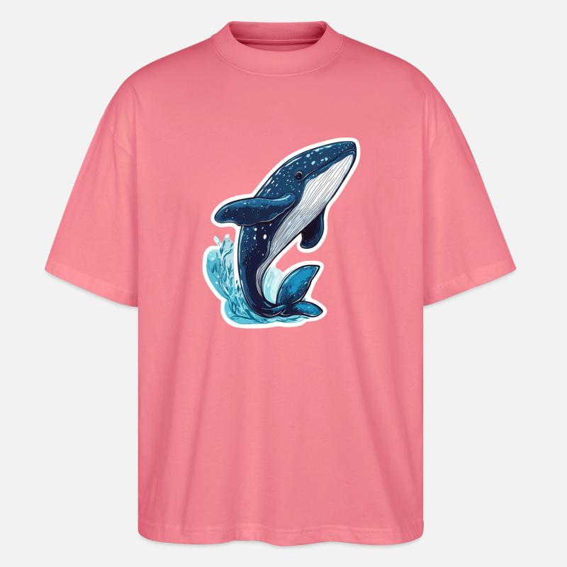 Wal - Stanley/Stella Oversized Unisex Bio T-Shirt Blaster 2.0 - Pink 