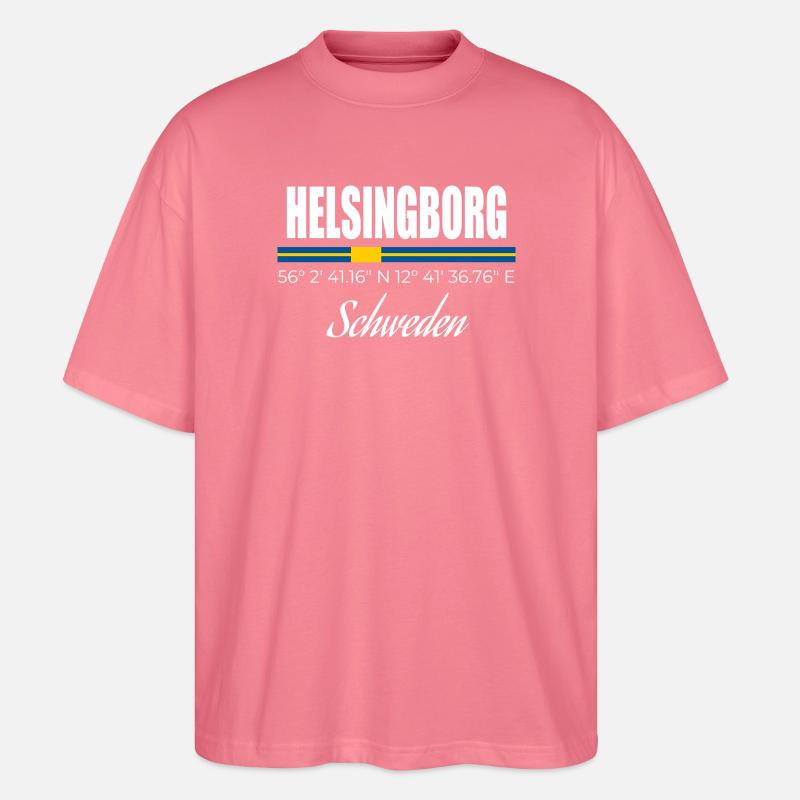 Helsingborg - T-shirt bio Blaster 2.0 coupe oversize Stanley/Stella Unisexe - rose 